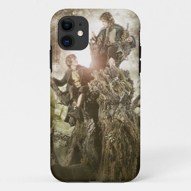 Merry and Peregrin on Treebeard Case-Mate iPhone Case (Back)