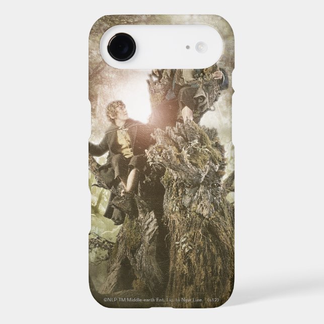 Merry and Peregrin on Treebeard Tough iPhone 3 Case (Back)