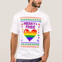 Merry And Pride LGBT Ugly Sweater