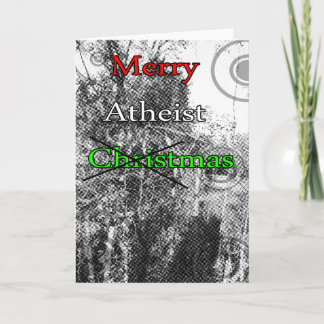 Merry Atheist Xmas Holiday Card