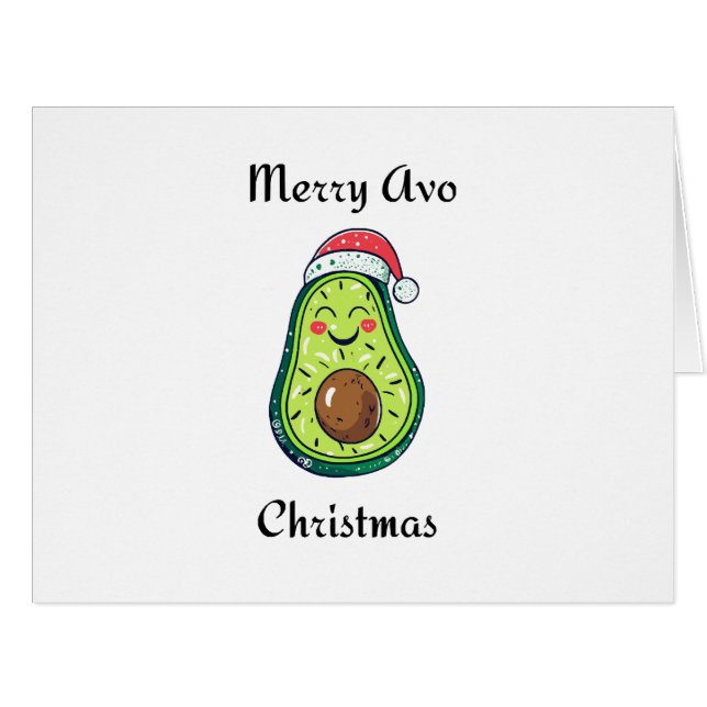 Merry Avo Christmas  (Front Horizontal)