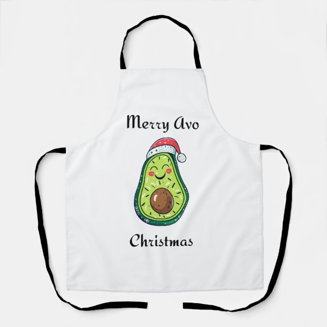 Merry Avo Christmas  Apron (Front)