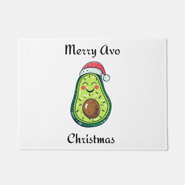 Merry Avo Christmas  Doormat (Front)