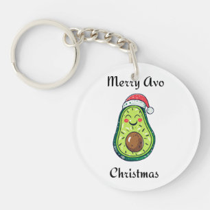 Merry Avo Christmas Key Ring