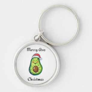 Merry Avo Christmas Key Ring