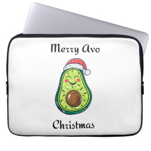 Merry Avo Christmas Laptop Sleeve