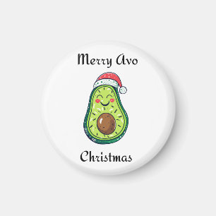 Merry Avo Christmas Magnet