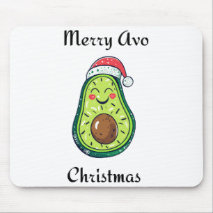 Merry Avo Christmas Mouse Pad