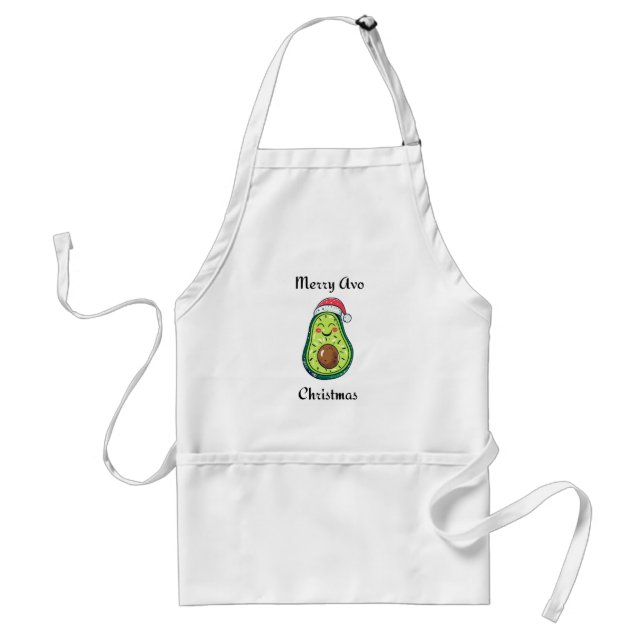 Merry Avo Christmas  Standard Apron (Front)