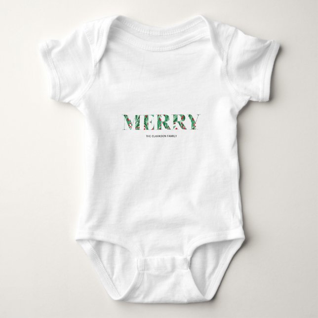 MERRY BABY BODYSUIT (Front)