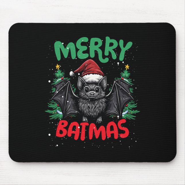Merry Batmas  Mouse Pad (Front)