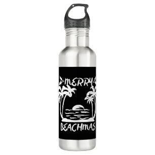 Merry Beachmas Christmas In July 710 Ml Water Bottle