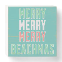 Merry Beachmas - Coastal holiday decor 