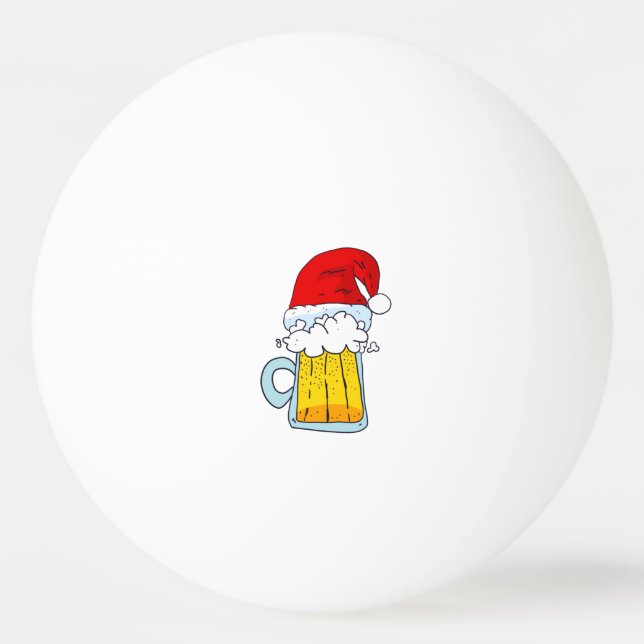 Merry Beer-mas Ping Pong Ball (Front)