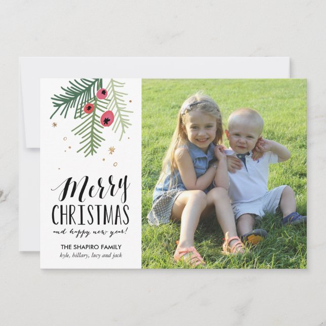 Merry Berry Collection Holiday Card (Front)