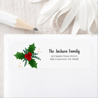 Merry Berry Collection Return Address Label