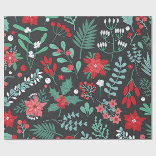 Merry Birthday and Happy Christmas Wrapping Paper