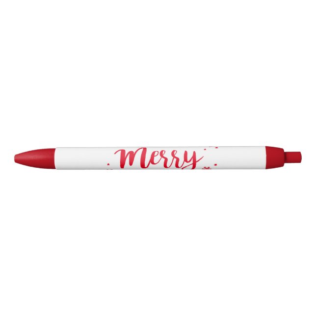 Merry Black Ink Pen (Front)