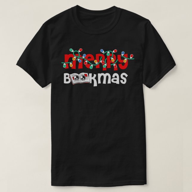 Merry bookmas 10 T-Shirt (Design Front)