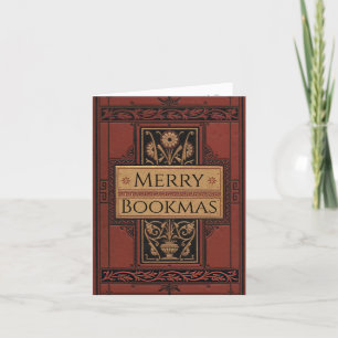 Merry Bookmas Holiday Card