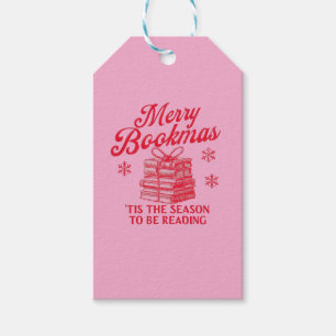 Merry Bookmas 'tis the season to be reading Gift Tags