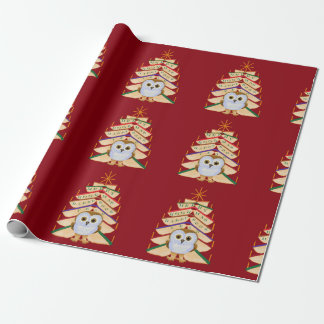 Merry Bookmas Wrapping Paper