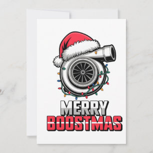 Merry Boostmas Boost lover Santa Turbo Christmas Announcement