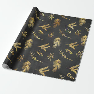Merry Botanicals Holiday Wrapping Paper