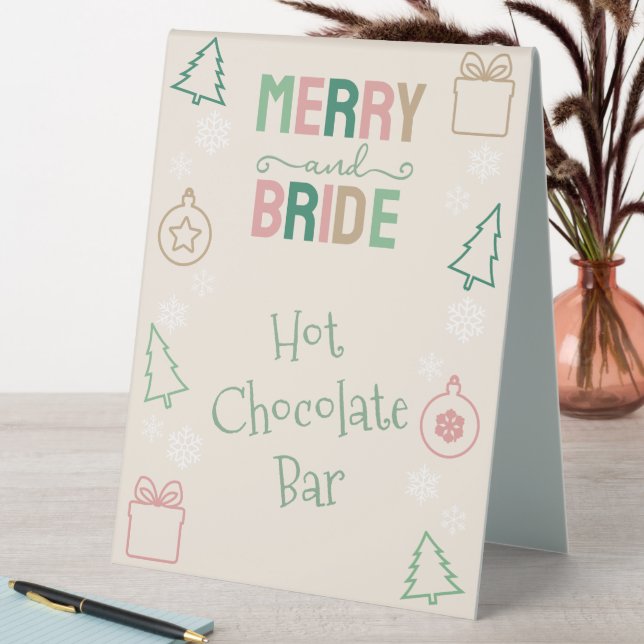 Merry & Bride Hot Chocolate Bar Bridal Shower (In SItu (Table))