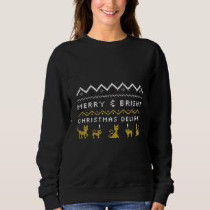 Merry & Bright Christmas Delight  Sweatshirt