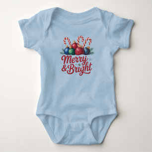 Merry & Bright Christmas Magic Baby Bodysuit
