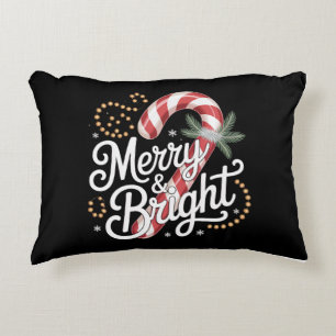 Merry & Bright Christmas Magic Decorative Cushion