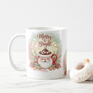 Merry & Bright Christmas Mug – Cosy Fest