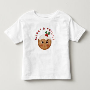 Merry & Bright Cute Christmas Toddler T-Shirt