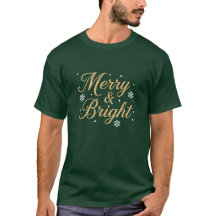 Merry & Bright Elegant Christmas Typography 