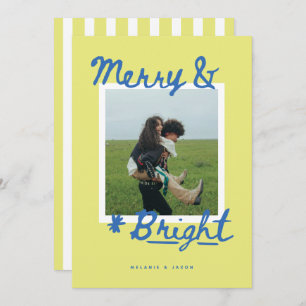 Merry & Bright Holiday Card