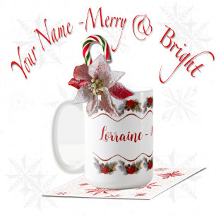 Merry & Bright Holiday Mug