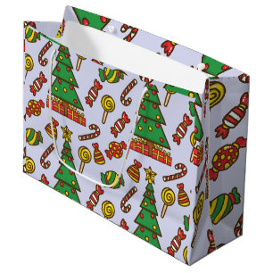 Merry & Bright Large Gift Bag