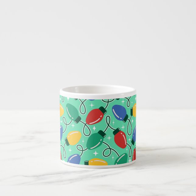 Merry & Bright Lights Espresso Cup (Front)