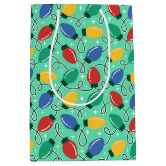 Merry & Bright Lights  Medium Gift Bag