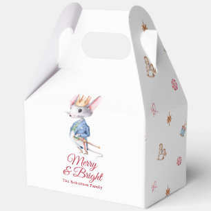 Merry & Bright Nutcracker Mouse Favour Box