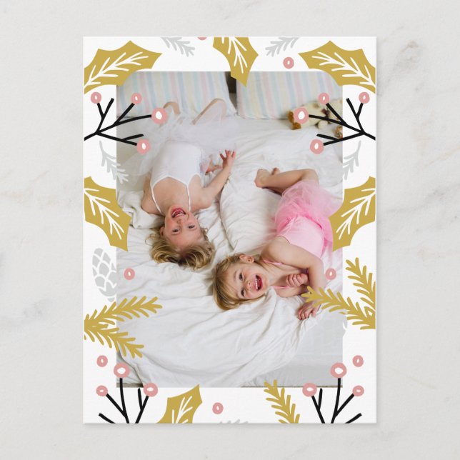 Merry & Bright | Photo Holiday Card (Front)