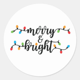 Merry & Bright Stickers