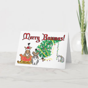 MERRY BUNMAS! HOLIDAY CARD