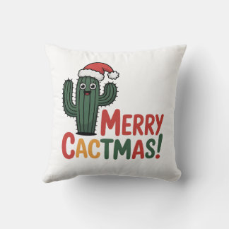 Merry Cactmas Cushion