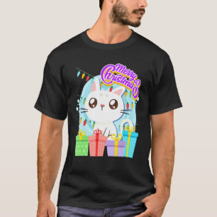 Merry Catmas cats children T-Shirt