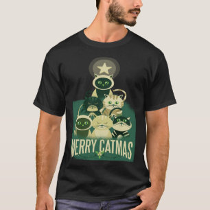 Merry Catmas Christmas T-Shirt