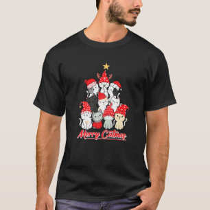 Merry Catmas Christmas Ugly Xmas Cat 1 T-Shirt