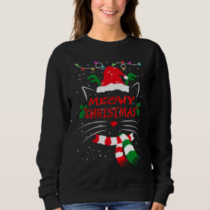 MERRY CATMAS, Cute Cat Christmas Gift, Catmas Gift Sweatshirt