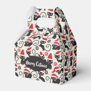 Merry Catmas Favour Box
